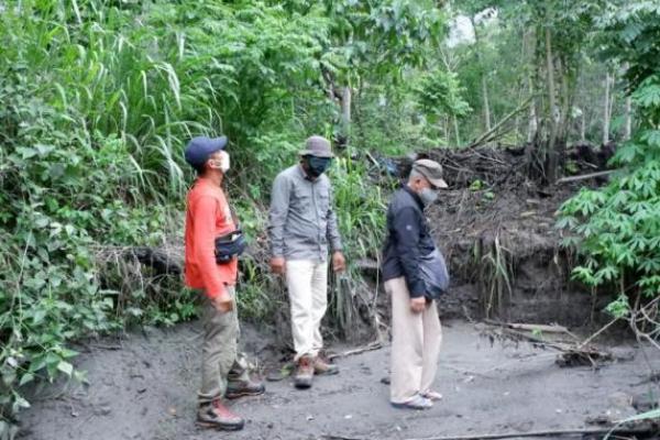 Lahan Warga Di Lereng Gunung Lewotobi Diterjang Lahar Dingin