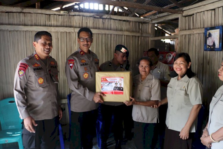 Jelang HUT Bhayangkara, Wakapolda NTT Kunjungi Rumah Warakawuri 