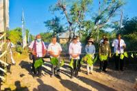 Penjabat Bupati Lembata Dampingi Tim Juri Festival Desa Binaan 2022 ke Lokasi TJPS