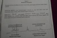 Inilah perjanjian Australia-Indonesia tentang Penetapan Zona Ekonomi Eklusif (ZEE) dan Batas-batas Dasar Tertentu yang ditandatangani Menlu Australia Alexander Downer dan Menlu Indonesia, Ali Alatas tersebut.