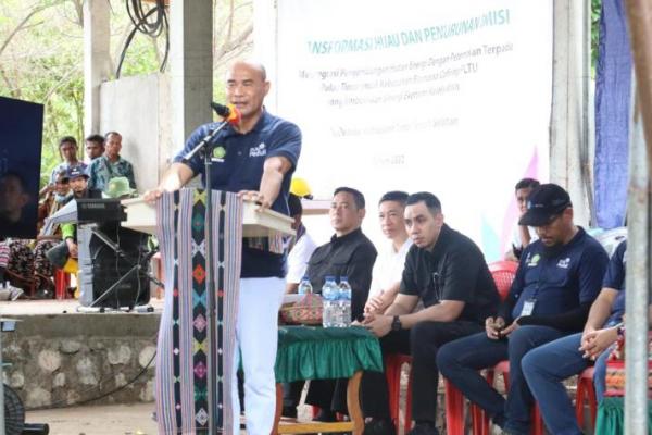  Gubernur NTT Launching Operasional Mesin Biomassa di Kabupaten TTS