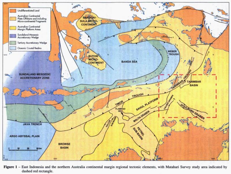 Peta ini menjadi bukti teknis Pulau Timor dan Australia berada dakam satu landas kontinen yaitu Benua Australia.Sehingga harus gunakan GARIS TENGAH sebagai batas perairan nya. 