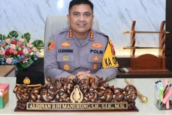 Kapolresta Kupang Kota, Kombes Pol Aldinan RJH Manurung 