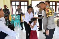 Peringati HUT Lalu Lintas Bhayangkara, Kapolda NTT Serahkan Bantuan untuk Panti Asuhan di Baumata