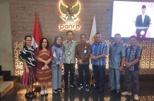 (dok.ist) Anggota DPRD Belu bertemu KemenPAN terkait polemik seleksi PPPK di Kabupaten Belu, Kamis (7/11/2024).