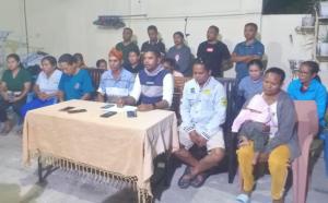 Eks Teko Belu gelar konferensi pers di sekretariat Kuneru, Kelurahan Manumutin, Kecamatan Kota Atambua, Kabupaten Belu perbatasan RI-RDTL, Minggu (17/11/2024) sore.