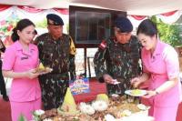 Satuan Brimob Polda NTT juga melaksanakan acara syukuran sederhana yang digelar di Mako Satbrimob Polda NTT pada Kamis, 21 November 2024.  Acara dihadiri Kapolda NTT, Irjen Pol Daniel Tahi Monang Silitonga didampingi Ketua Bhayangkari NTT, Katty DTM Silitonga. 