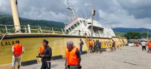 Kapal Perintis Nangalala milik Dirjen Kementerian Perhubungan RI tenggelam di Pelabuhan Laut Dulionong Kalabahi, Kelurahan Binongko, Kecamatan Teluk Mutiara, Kabupaten Alor, Minggu (29/12/2024) siang.